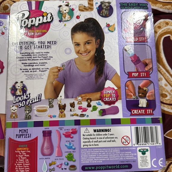NEW - Poppit Make Mini Creations with Clay set. - Picture 3 of 3